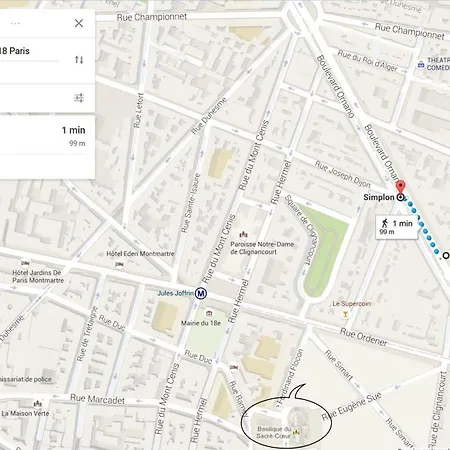 A Deux Pas De Montmartre * Parijs